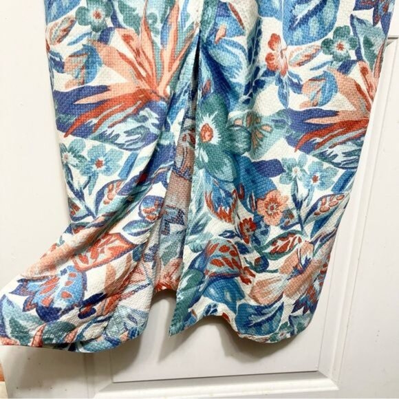 New FAHERTY Bay Twist Dress in Paradise Blossom Floral Size S - Picture 11 of 14